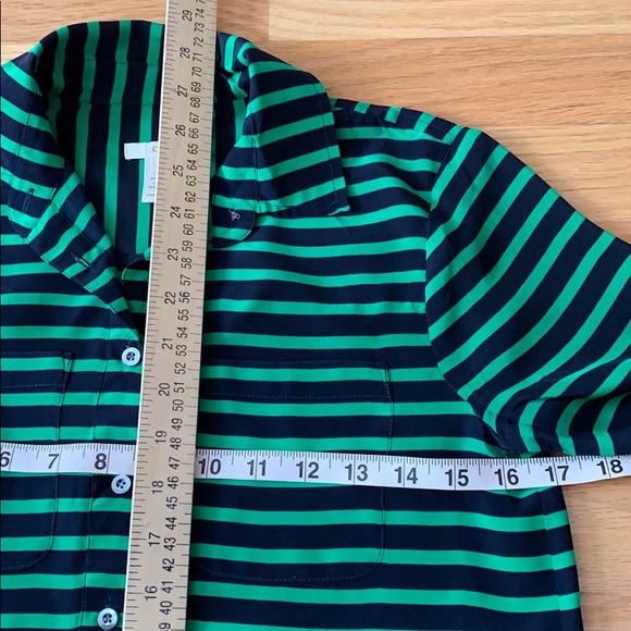 J Crew🌲 🖤Silk shirt FIRM - Picture 14 of 15